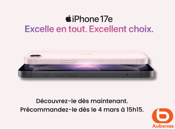 ✨ Le nouvel iPhone 17e est prêt à vous impressionner !