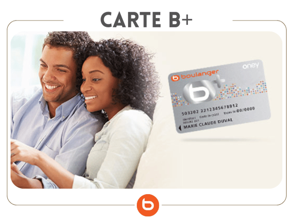 La carte b+ chez Boulanger Creil-Saint Maximin