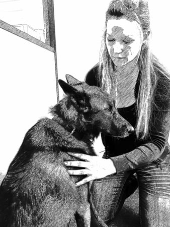 Mélissa Chavanne consultation en ostéopathie pour chien