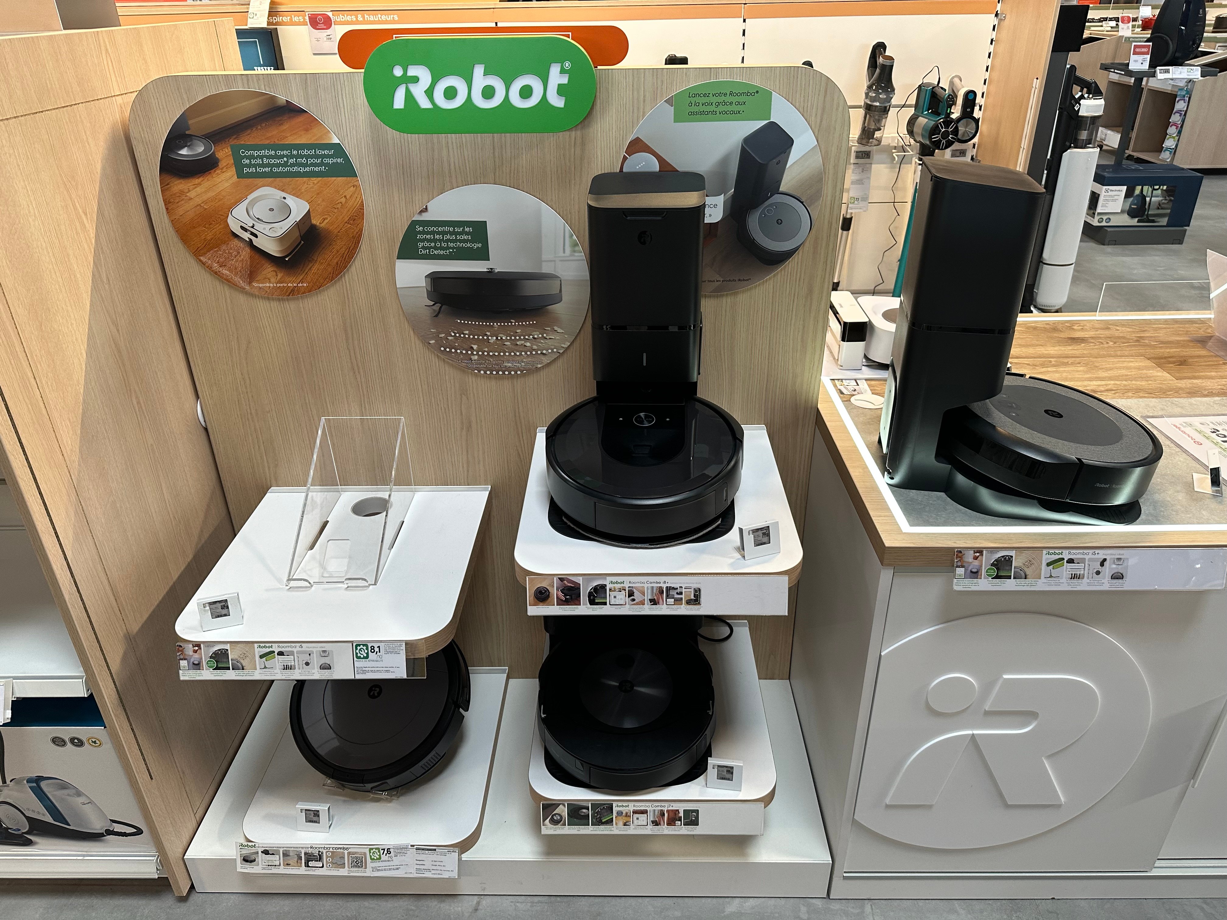Robot I8+/J7+/Roomba Combo