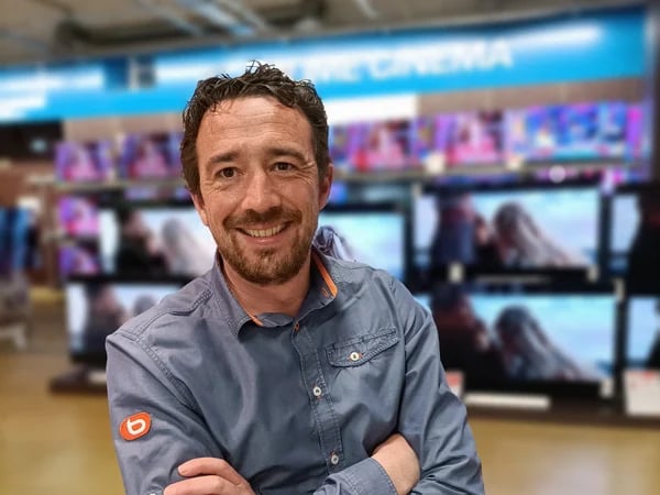 Johnny notre directeur de magasin