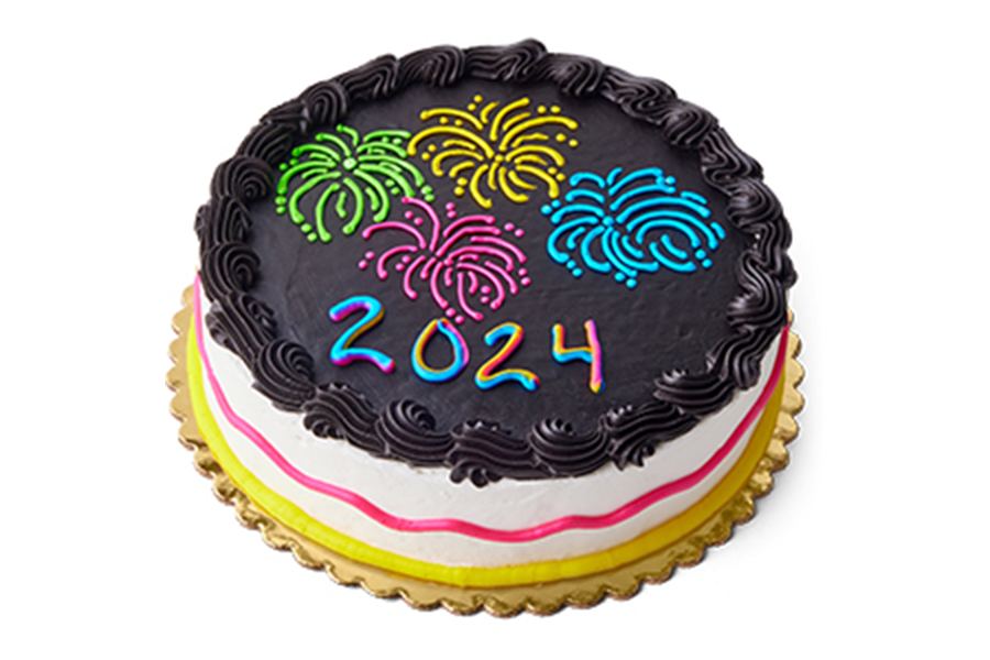 New Year's 2024 cake