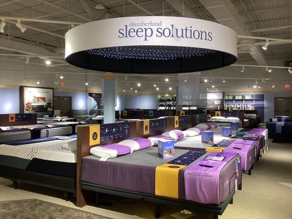 Danville Slumberland Furniture mattress gallery