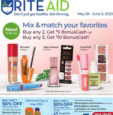 Rite Aid Weekly Ad - May 28th - June 3rd