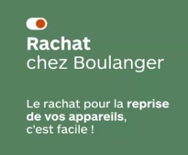 Le service de rachat Boulanger permet de donner une seconde vie à vos appareils en les valorisant simplement.