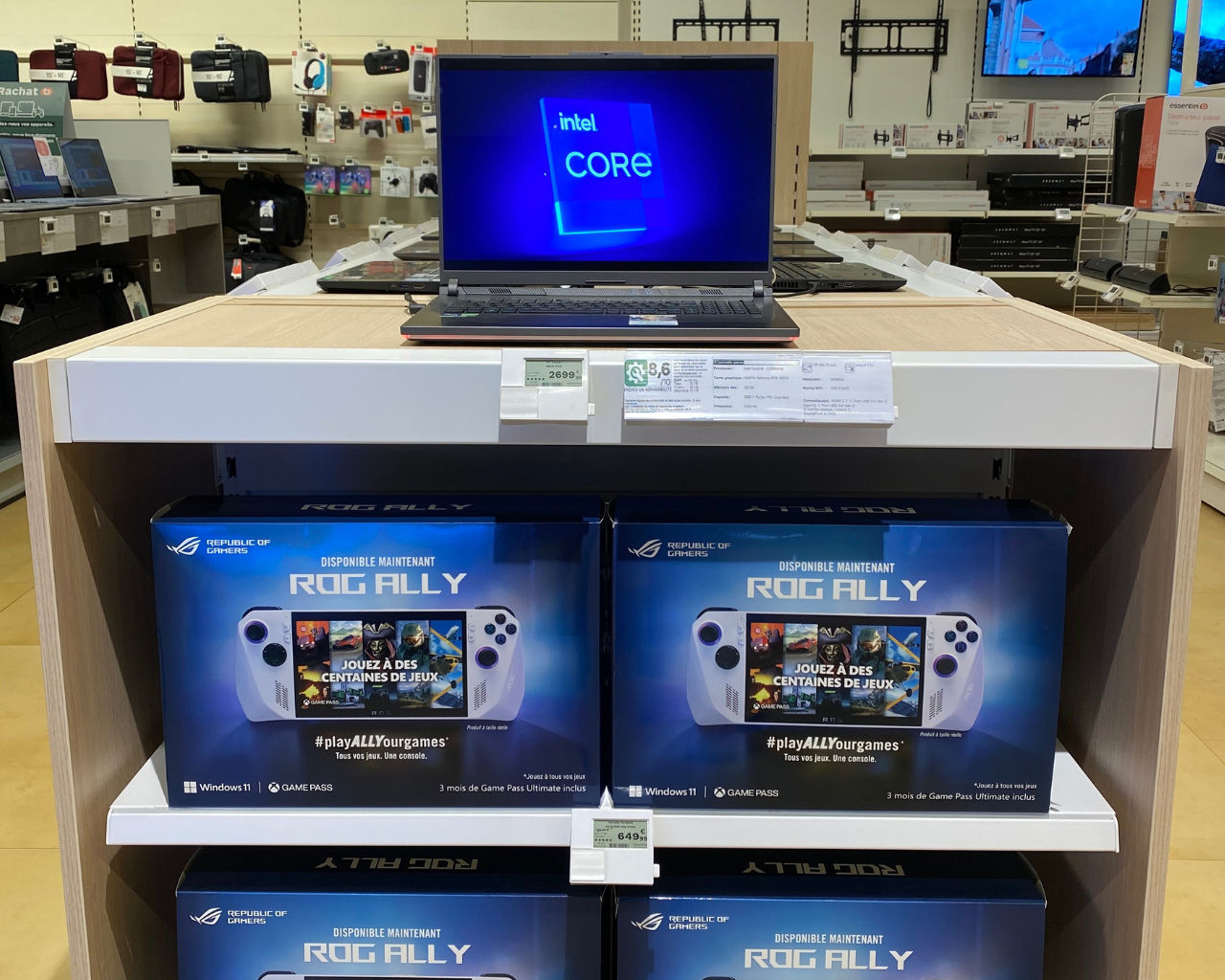 ROG ALLY ASUS Boulanger Chasse sur Rhône