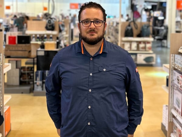 Guillaume  responsable univers confort Boulanger Portet-sur-Garonne