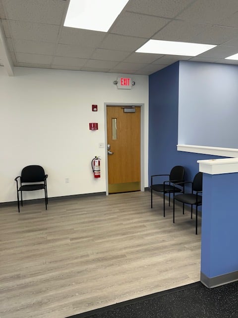 Inside Bay State Physical Therapy clinic.