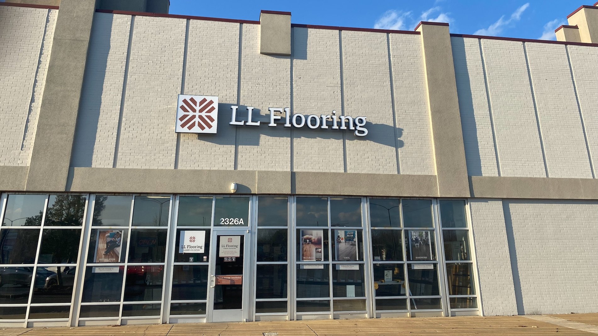 LL Flooring #1258 Hampton | 2326 West Mercury Blvd | Storefront