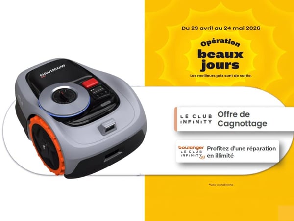 Profitez de cette période idéale pour vous équiper et garder une pelouse impeccable sans effort grâce à des solutions intelligentes, performantes et adaptées à tous les types de jardins.