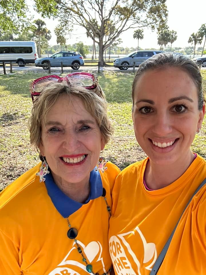 In 2024, volunteering at a local 5k to support children and families receive the services they need to stay safe, strong and together.