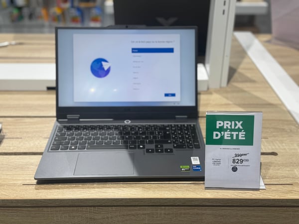 PC Gamer LENOVO LOQ 15IAX9 avec RTX 4050 en Promo – Puissance et Performance