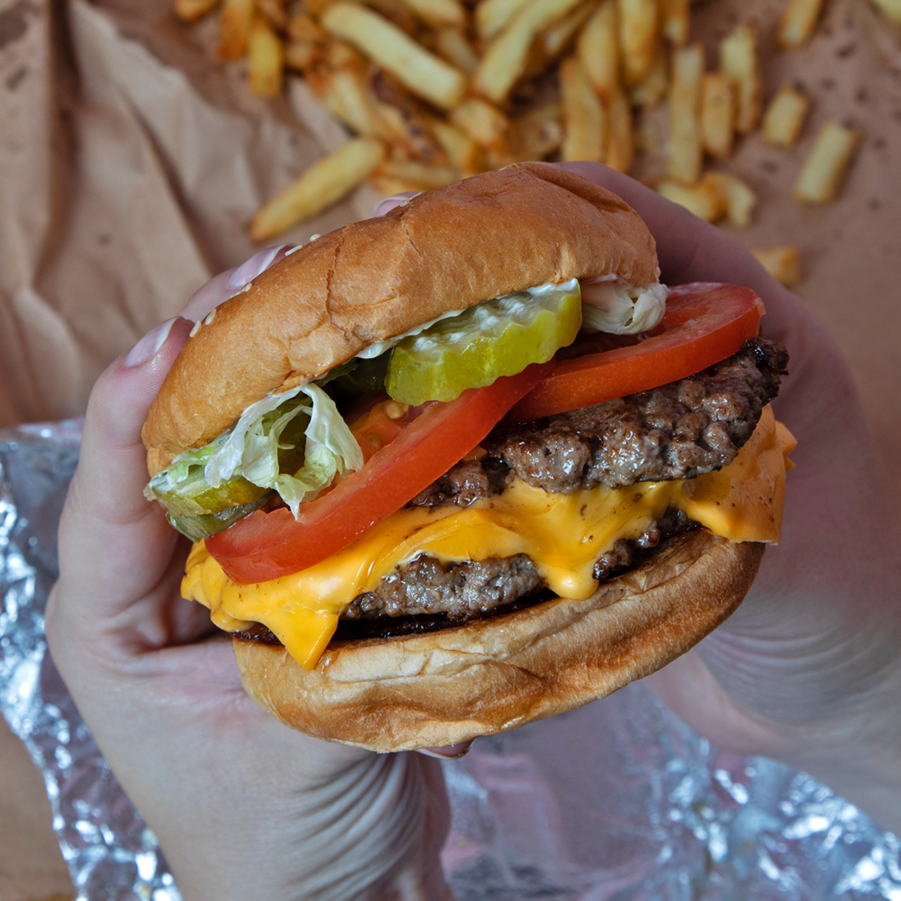 Five Guys Stuttgart Koenigstrasse Burger Fries In Stuttgart