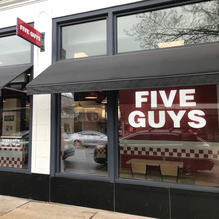Five Guys at 1456 E 53rd St. in Chicago, Illinois