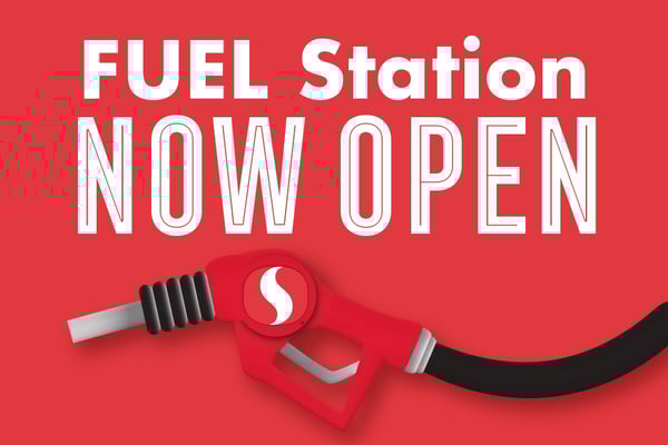 fuel station now open