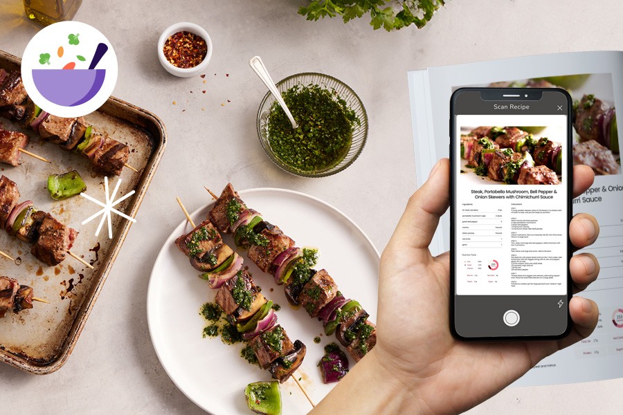 build a digital cookbook from any recipe with meals plans