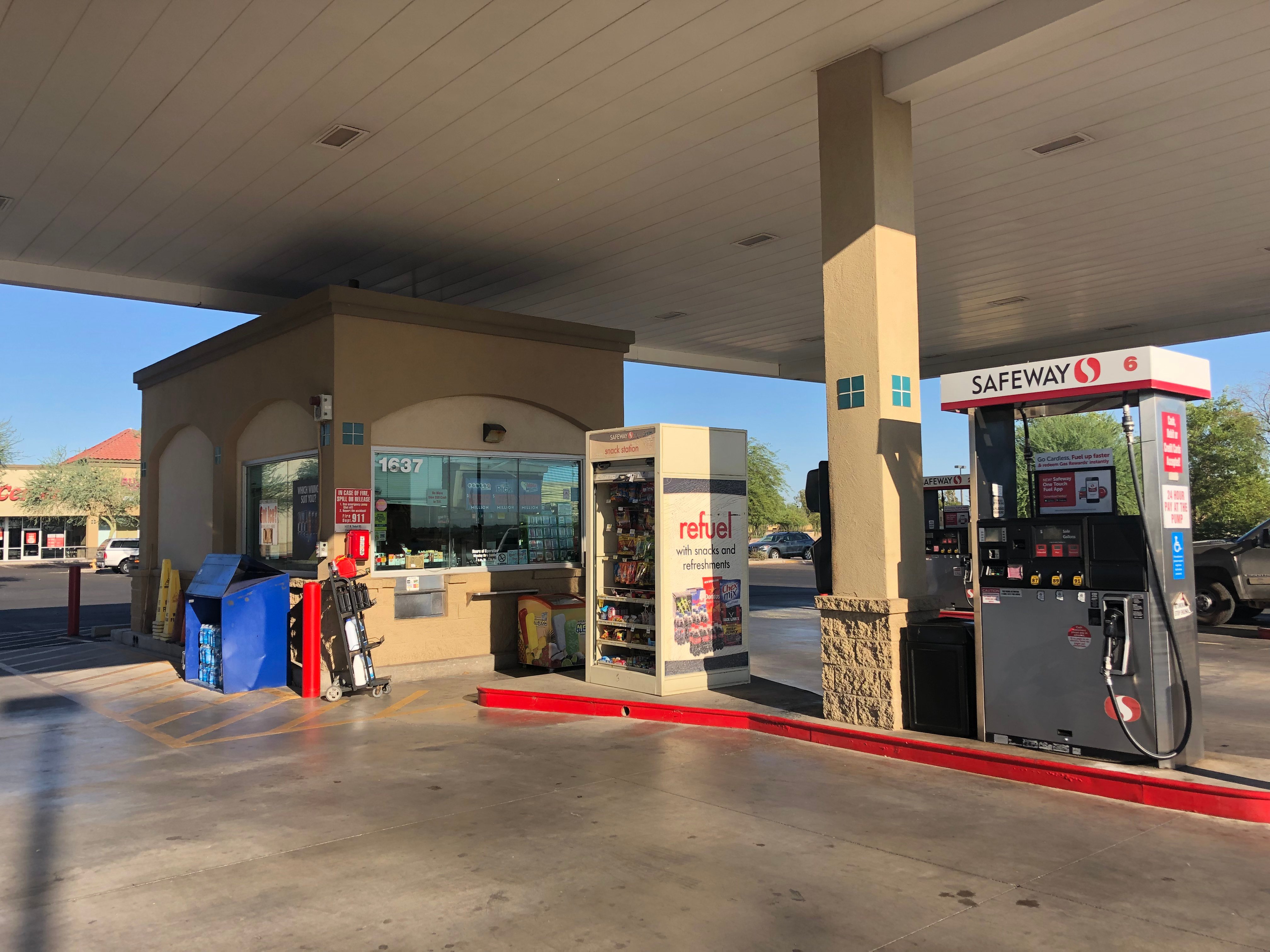 closest walmart gas station near me