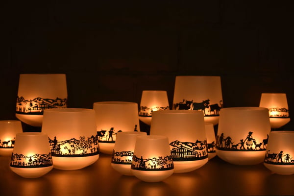 http://swiss-candles.ch/, lumière des alpes, Basel