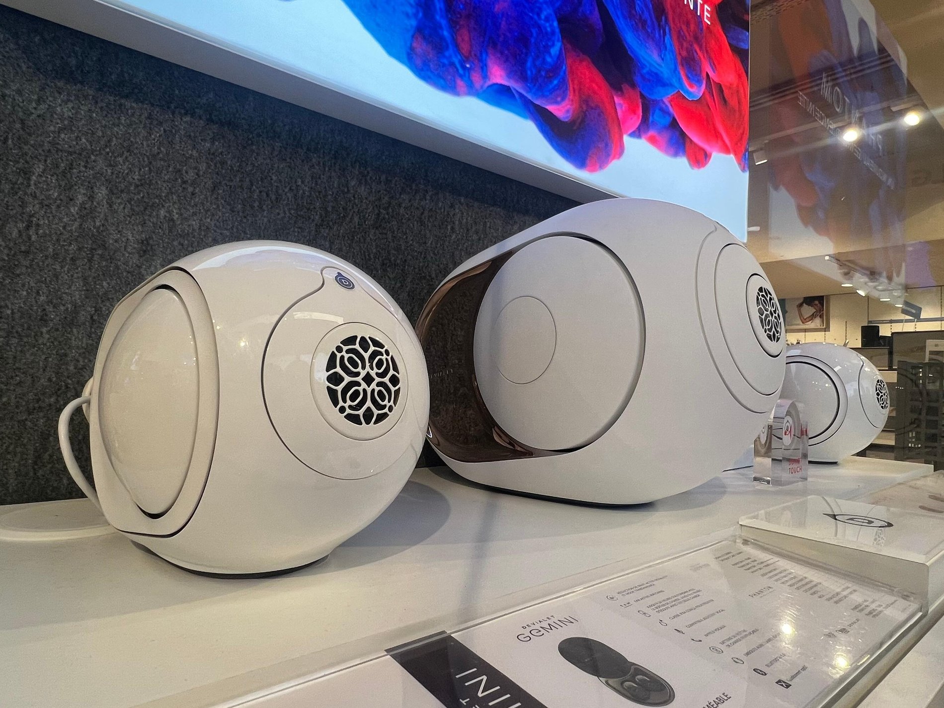 enceinte devialet à boulanger paris beaugrenelle