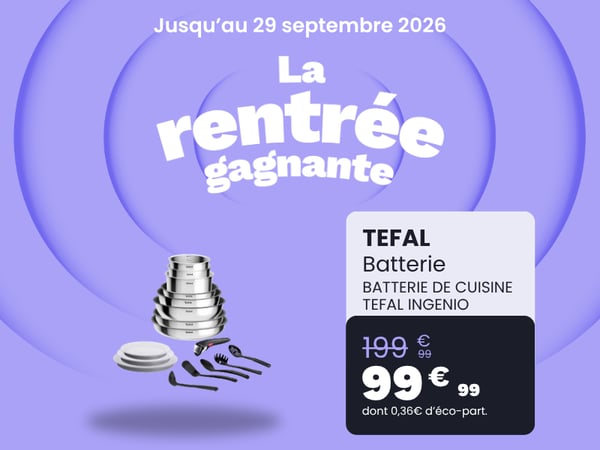 Batterie TEFAL ingenio