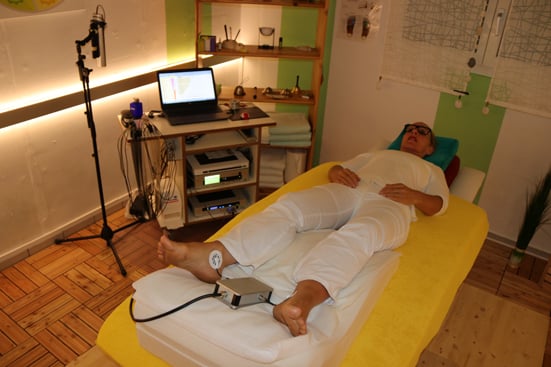 Bioresonanz, Vitalfeld-Analyse von 612 Objekten im Körper, Therapie