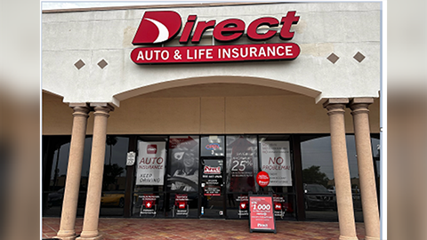 Direct Auto Insurance storefront located at  2017 W Expressway 83, Weslaco