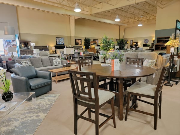 Kearney Slumberland Furniture dining set 2