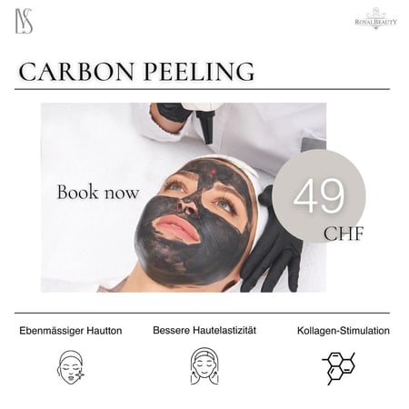 Carbon Peeling: Royal Beauty Dietikon GmbH - Beauty, Kosmetik und Körperpflege - 8953 Dietikon im Kanton Zürich
