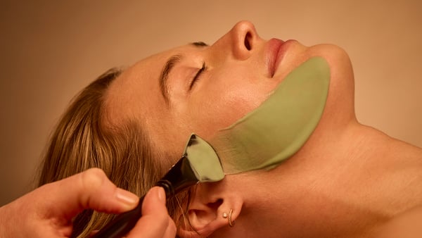 Woman receiving Woodhouse Purifying Detox Facial.