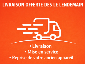 🚚 Livraison & installation offertes dès le lendemain !  À partir de 399 € d’achat. Profitez d’un service rapide, simple et complet.