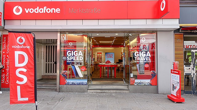 Vodafone-Shop in Oberhausen, Marktstr. 75