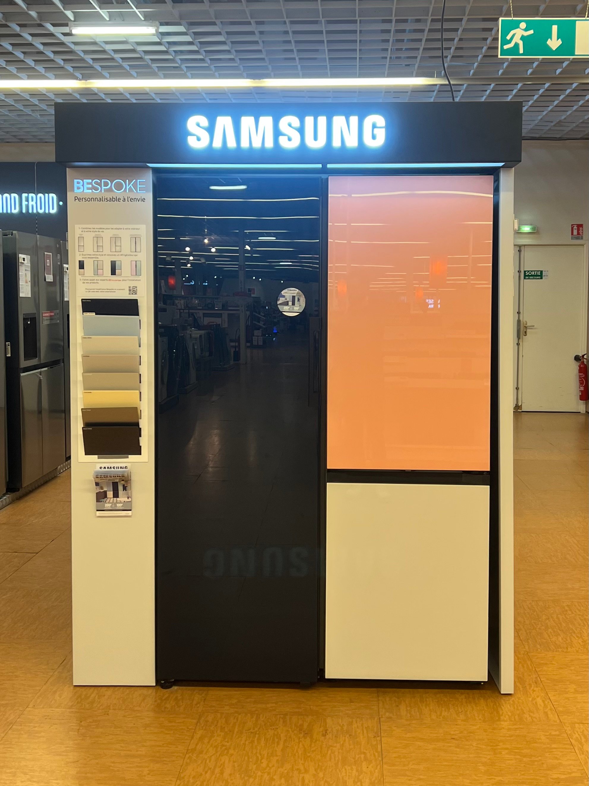 Réfrigérateur bespoke samsung