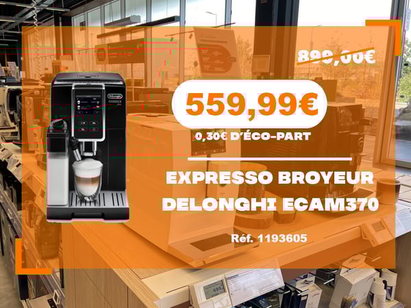 EXPRESSO BROYEUR DELONGHIE ECAM370.70.B