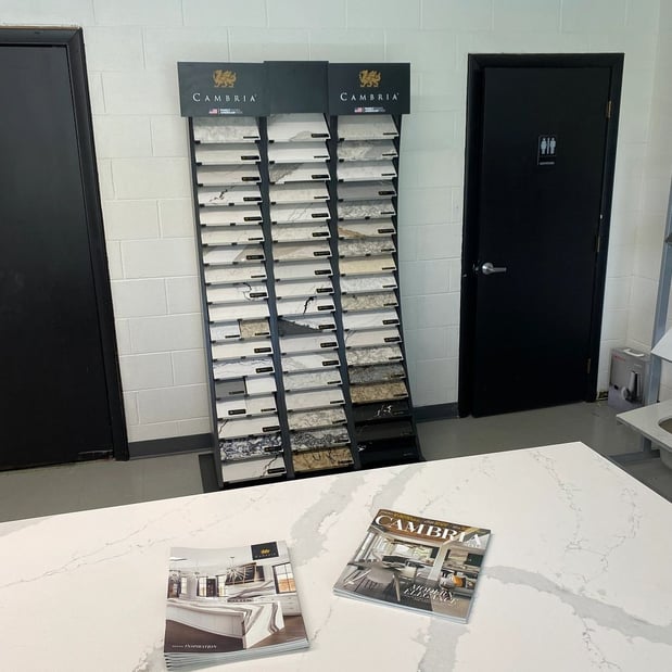 Find Cambria Quartz Surfaces at Optimum Granite and Marble, Inc in