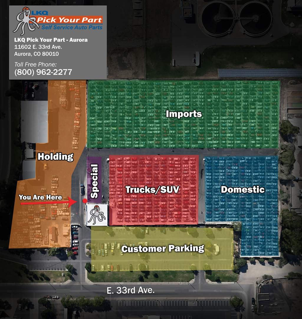 LKQ Pick Your Part Aurora in Aurora, CO