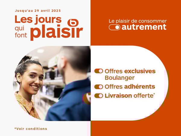 🔥 Les Jours qui font PLAISIR sont là chez Boulanger Toulouse Balma Gramont ! 🔥