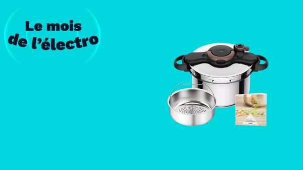 Autocuiseur SEB ClipsoMinut Gourmande 7.5L chez boulanger lyon cordeliers