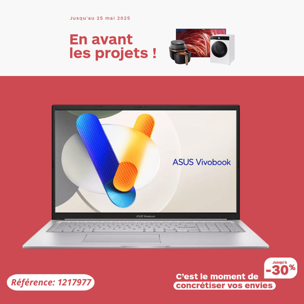 Ordinateur portable ASUS Vivobook 17 S1704VA-AU232W