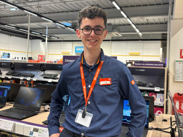 Tom, alternant chez Boulanger Vitrolles Grand Vitrolles