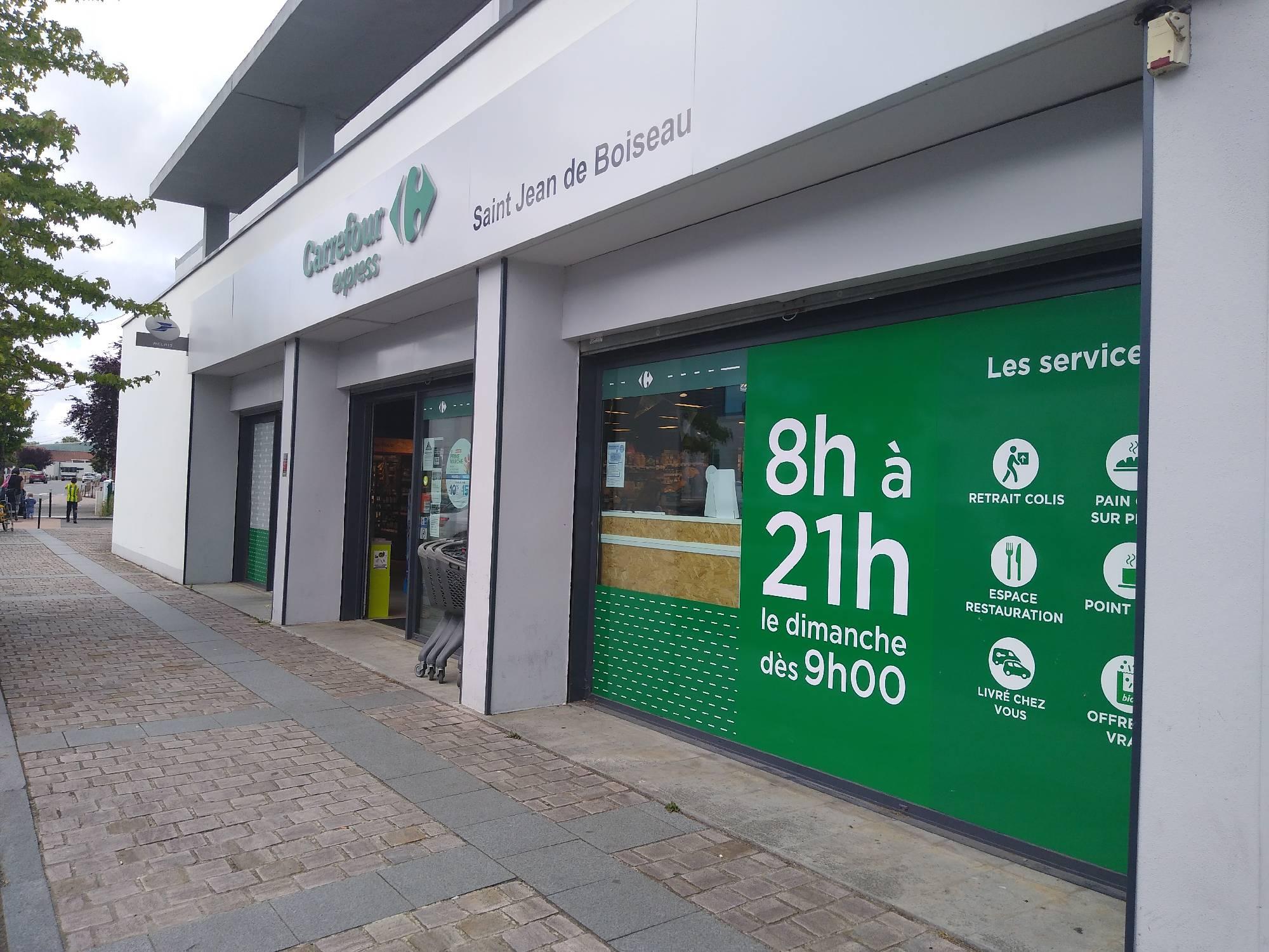 La Poste Relais ST JEAN DE BOISEAU Carrefour express (44640) La Poste