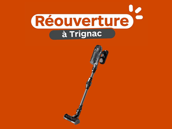 Aspirateur balai ROWENTA X-Force de Boulanger Saint Nazaire - Trignac