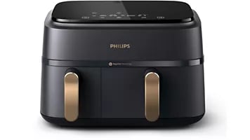 Airfryer PHILIPS Series 3000 9L Double Panier NA352/00