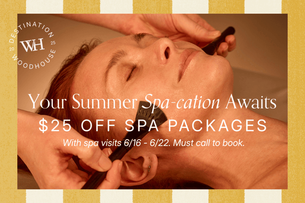 First day of summer spa offer.