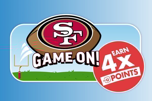 game on earn four x points