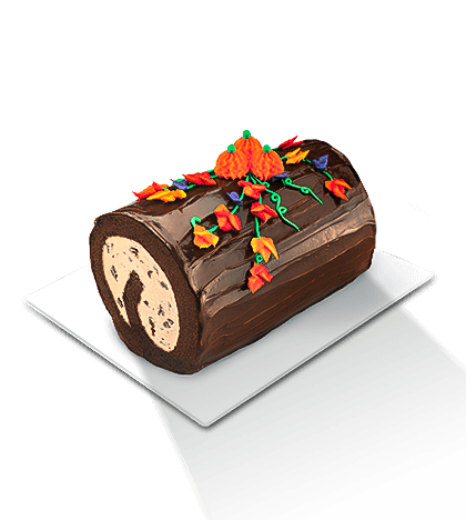 Fall Harvest Roll Cake