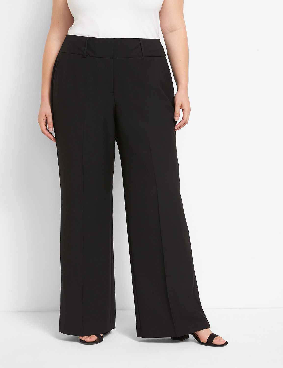 wide leg professional pants