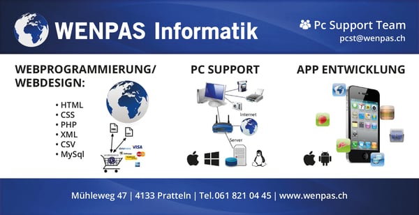 IT Support - Wenpas Informatik - Pratteln