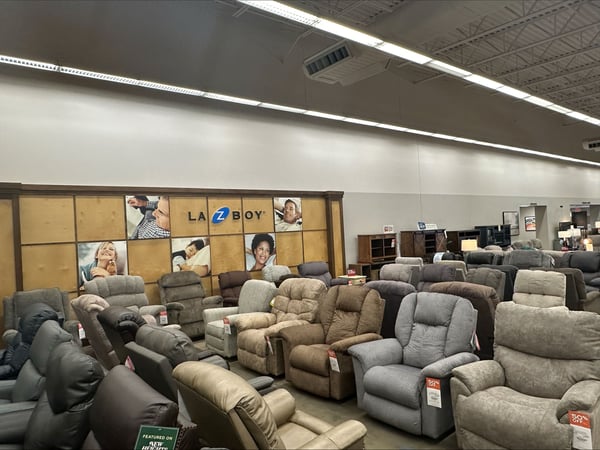 Decatur Slumberland Furniture LaZBoy recliners