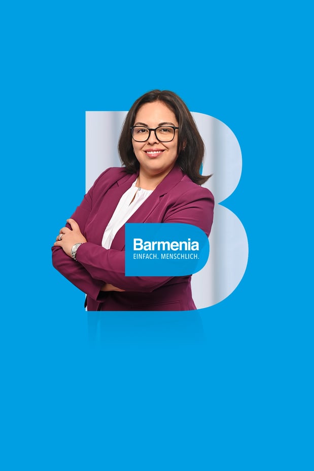 Alyssa Monserrate-Sarb. Ihre Ansprechpartnerin für die Barmenia Versicherung in Winkelhaid.
