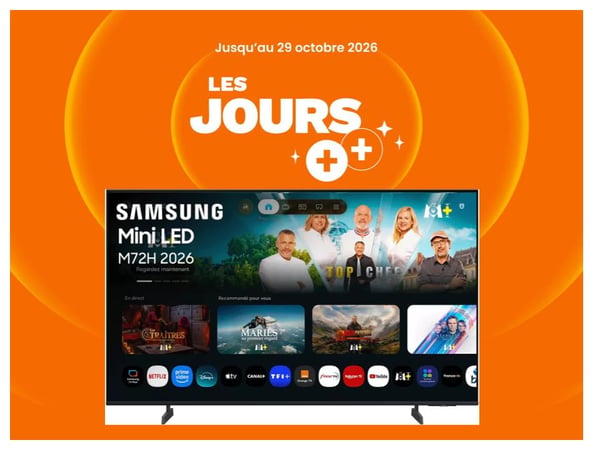 📺 Offre TV Samsung Mini LED - Les Jours ++ Boulanger Chambray